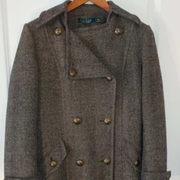 Lauren Ralph Lauren Double-Breasted Coat - Picture 1 of 16